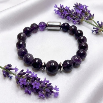 Better Sleep and Calmness with Amethyst Bracelet