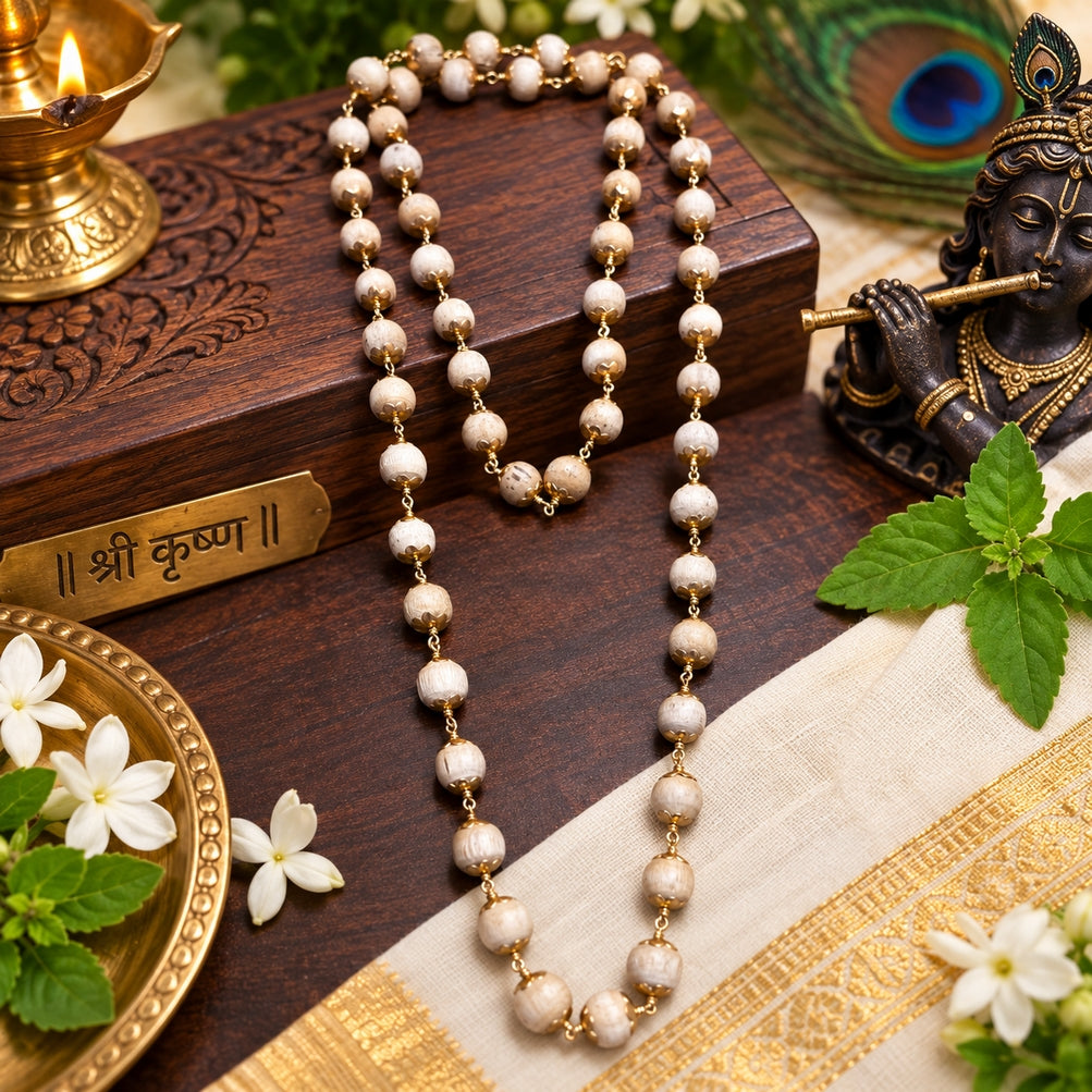 Original Tulsi Mala – A Symbol of Devotion to Lord Krishna